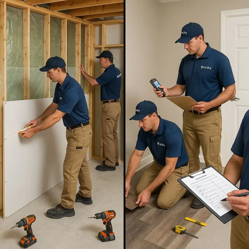 Repairs and Reconstruction process in Dutchess County, NY